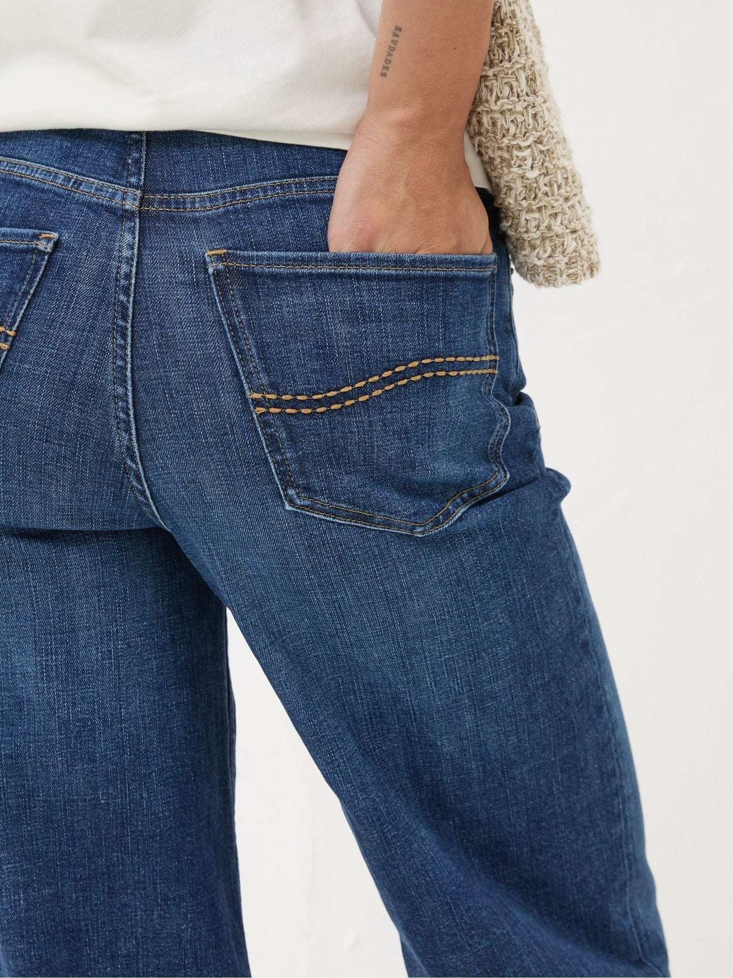 Women Fat FHB INDUSTRIES Welling Blue Wide Leg Jeans – Trendy High Waist Denim for Pakistan | DENIMS