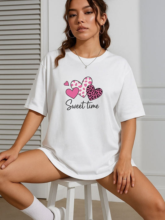 Women Printed T-shirt – Stylish Cotton Casual Wear in Pakistan