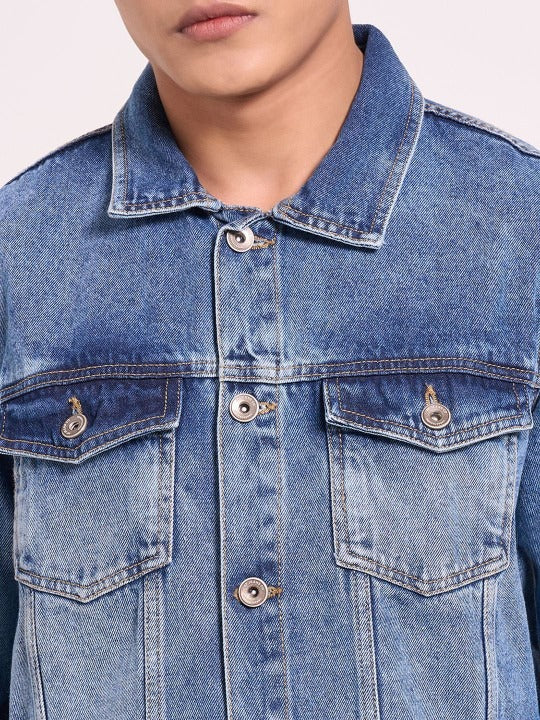 Men’s Long Sleeves Woven Jacket – Lightweight Outerwear by DENIMS Pakistan