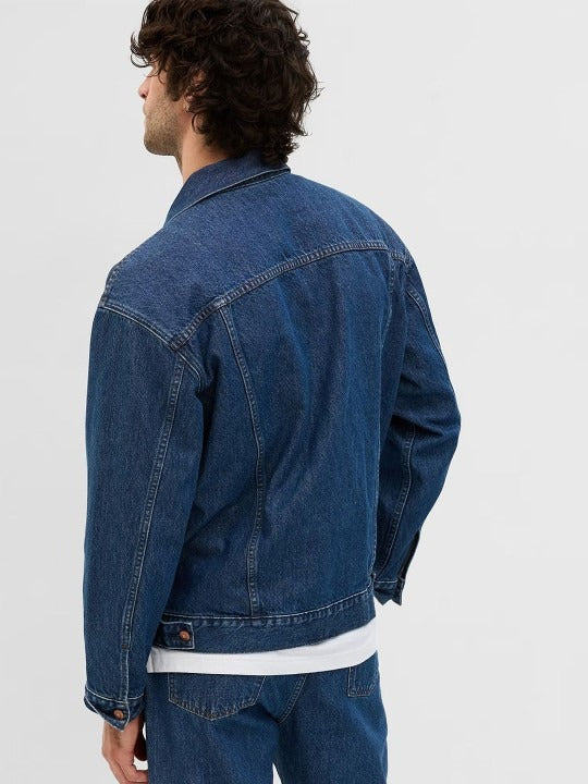 Men Solid Denim Jacket – Stylish, Breathable Outerwear for Pakistan | DENIMS