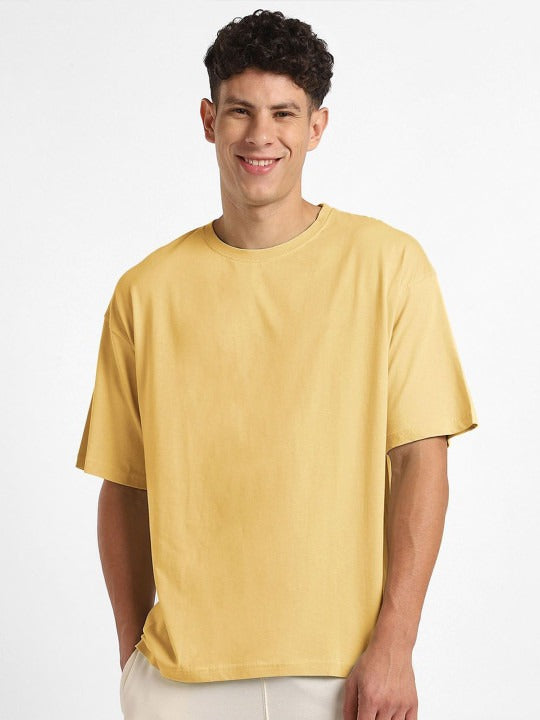 Round Neck Cotton Oversized T-Shirt for Men in Pakistan | DENIMS