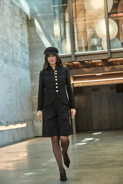 Ace Black Military Women Blazer