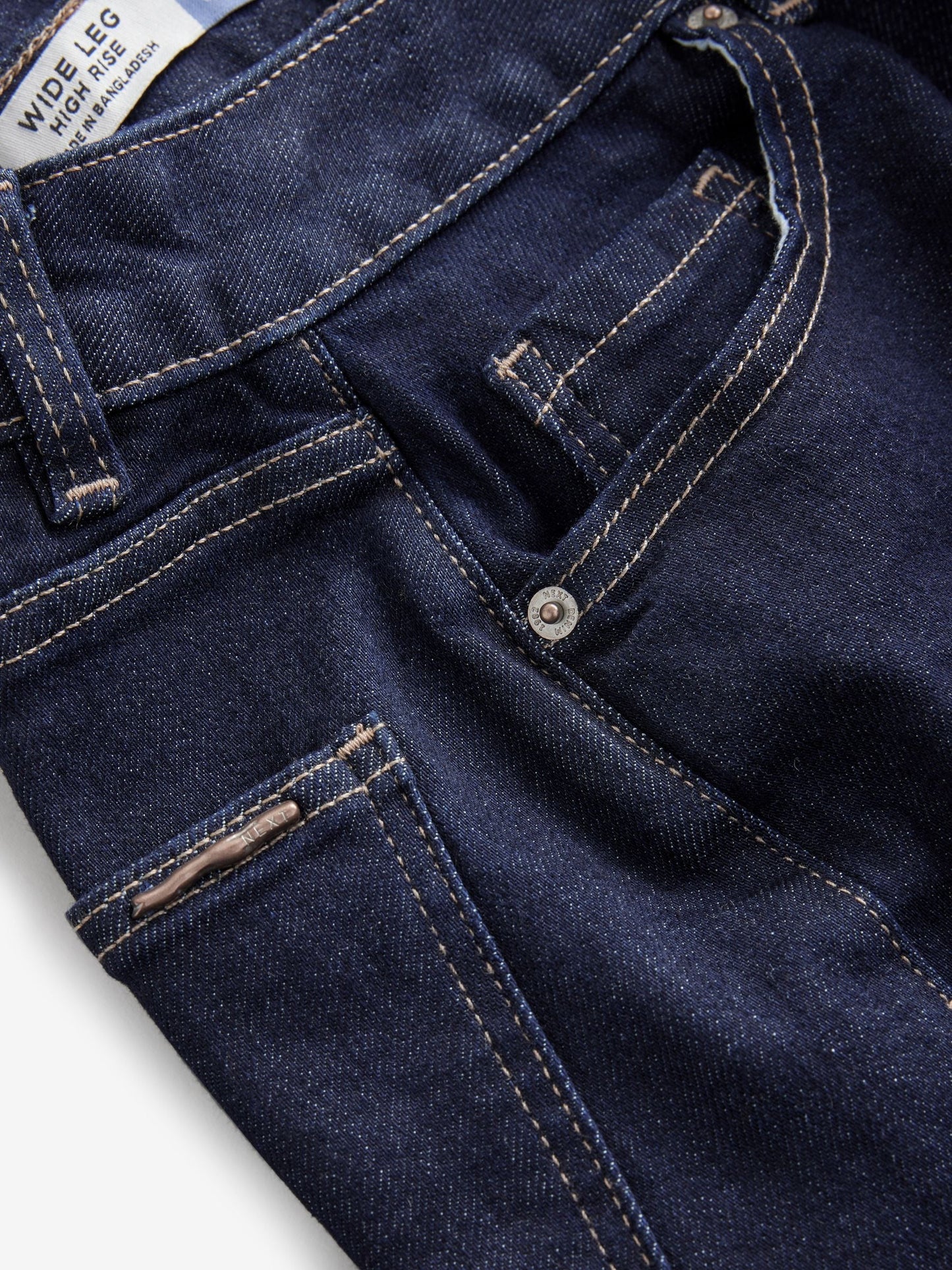 Women Rinse Hourglass Wide Leg Jeans – Trendy High-Waisted Cotton Denim for Pakistan | DENIMS