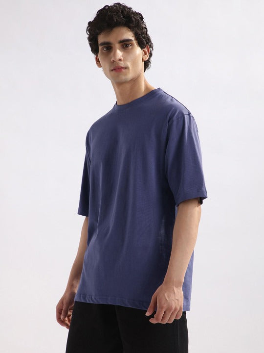 Oversized Solid Pure Cotton T-Shirt for Men in Pakistan | DENIMS