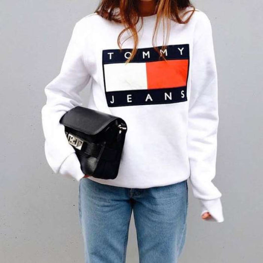 Rathors collection White Sweatshirt For Women