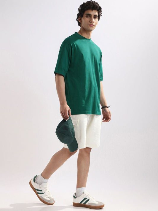 Oversized Solid Pure Cotton T-Shirt for Men in Pakistan | DENIMS