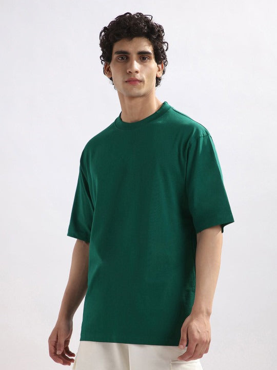 Oversized Solid Pure Cotton T-Shirt for Men in Pakistan | DENIMS