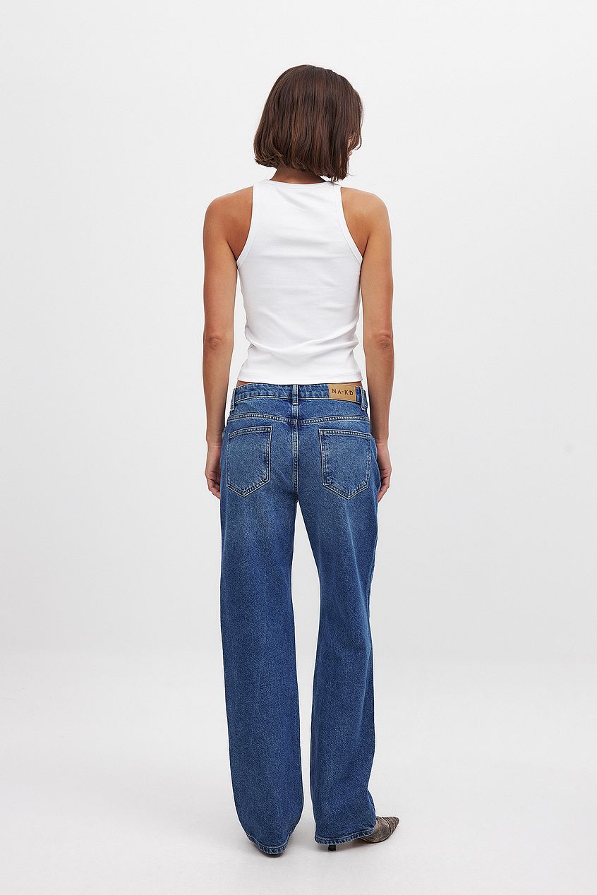 Women Straight Loose Fit Jeans – Classic Straight-Leg, Relaxed Comfort Denim for Pakistan | DENIMS