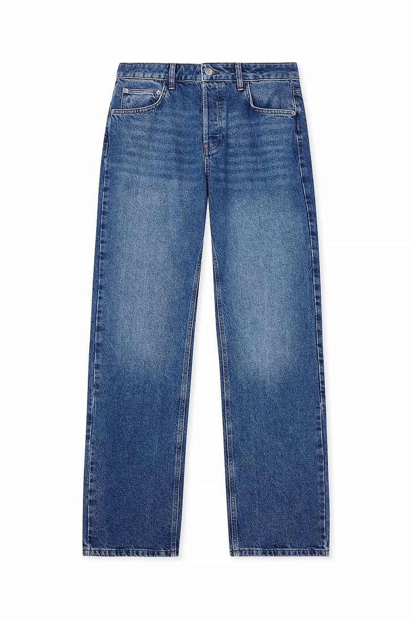 Women Straight Loose Fit Jeans – Classic Straight-Leg, Relaxed Comfort Denim for Pakistan | DENIMS