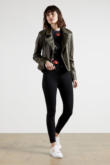 Ted Baker Strenti Skinny Zip Cuff Ponti Jeggings
