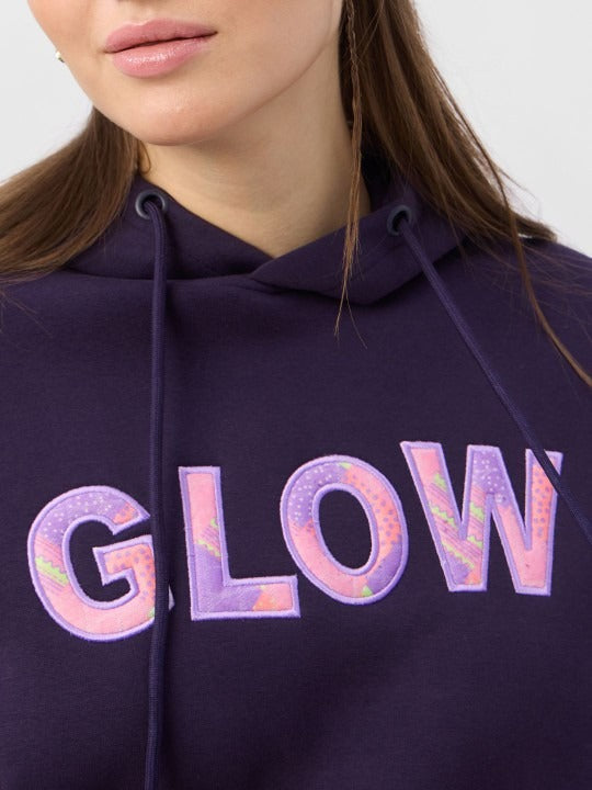 Women Printed Hooded Pullover Hoodie – Breathable Graphic Cotton Pullover for Pakistan