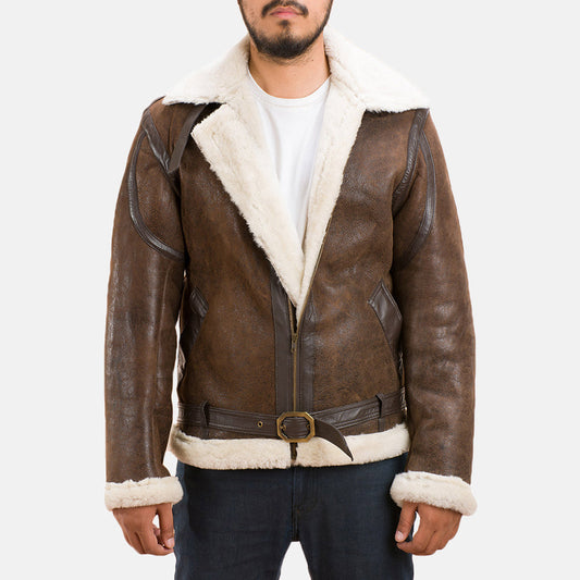 Ace Double Face Shearling Leather Jacket