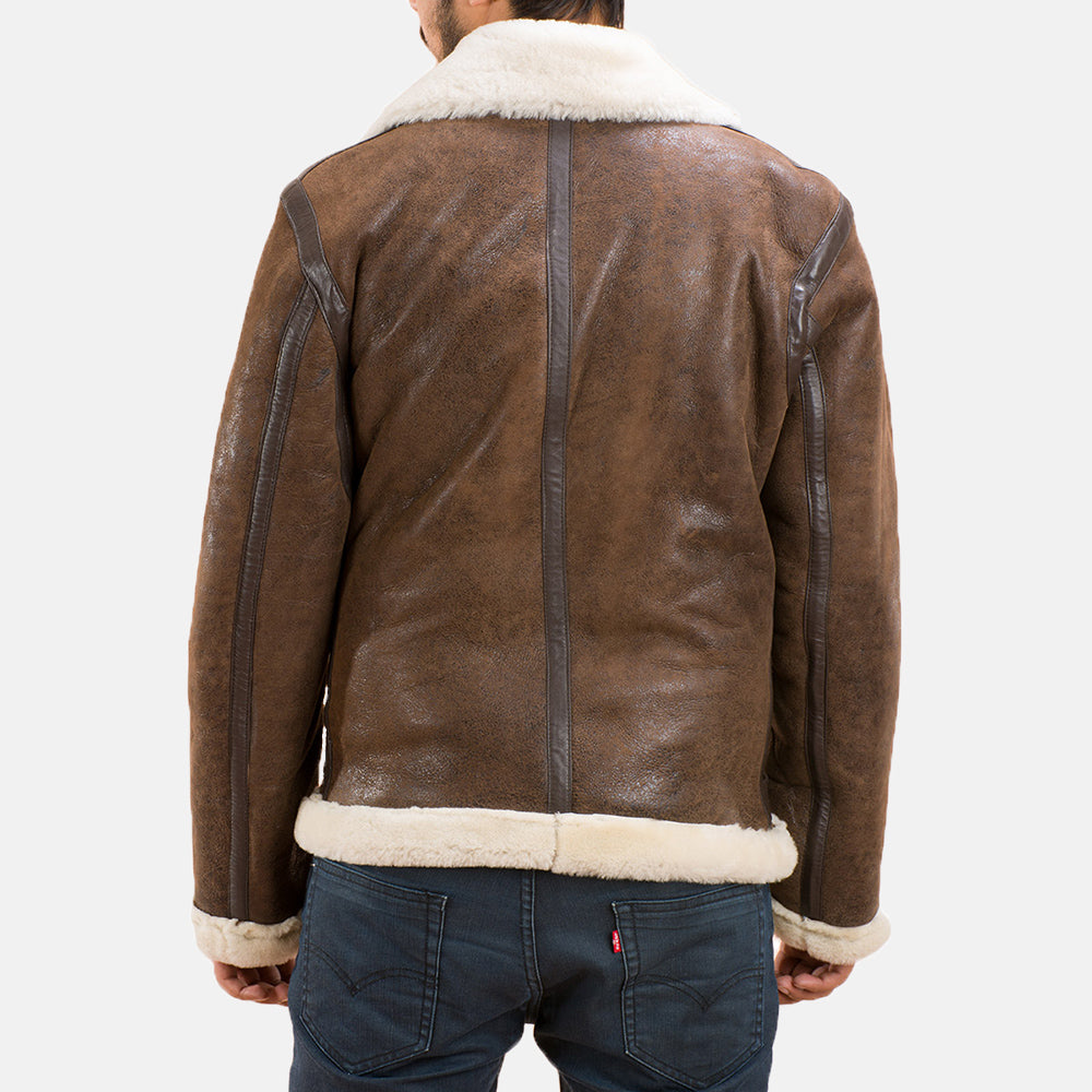 Ace Double Face Shearling Leather Jacket
