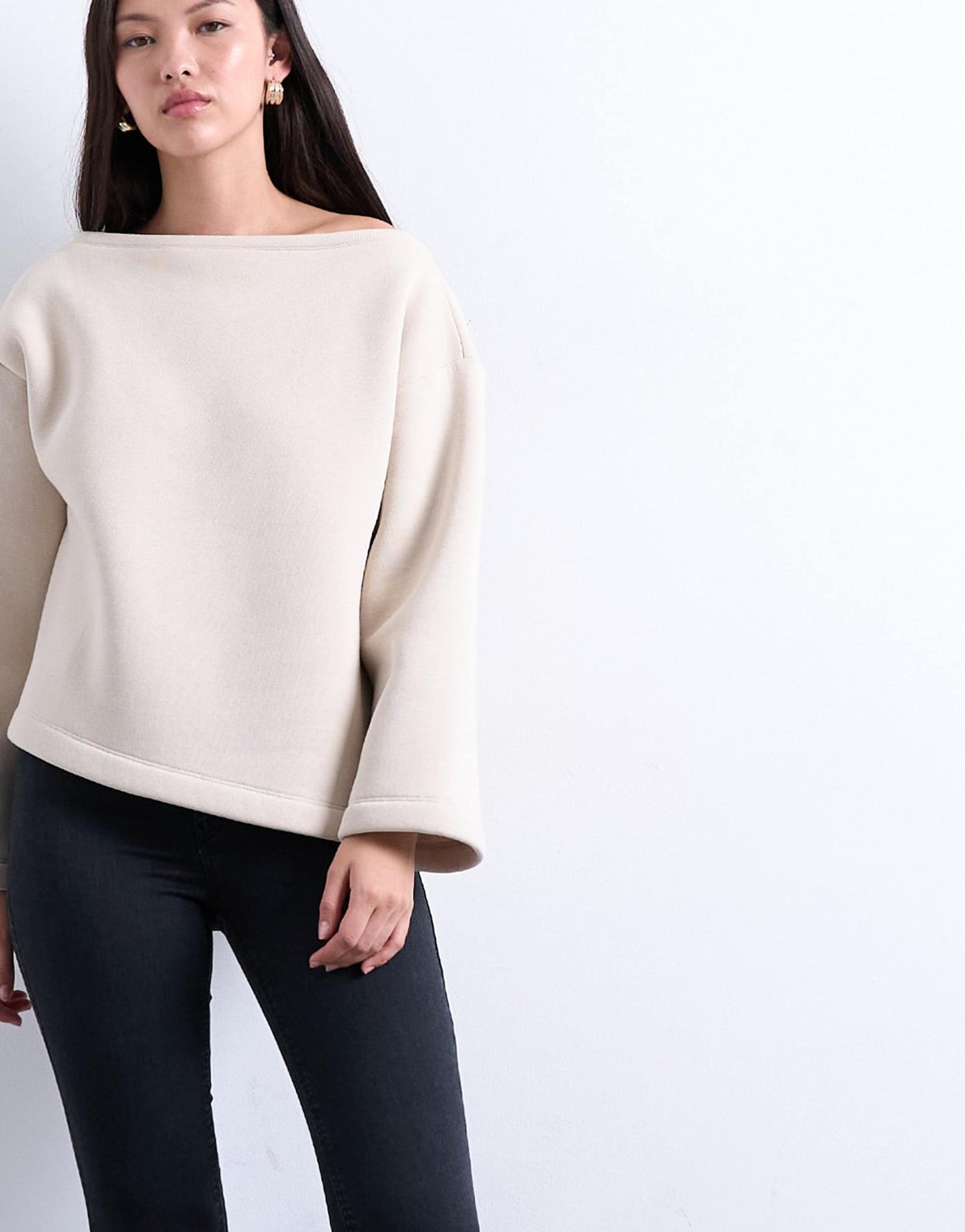 Women Skinny High Rise Jeans in Washed Black – Premium Stretch Fit | DENIMS