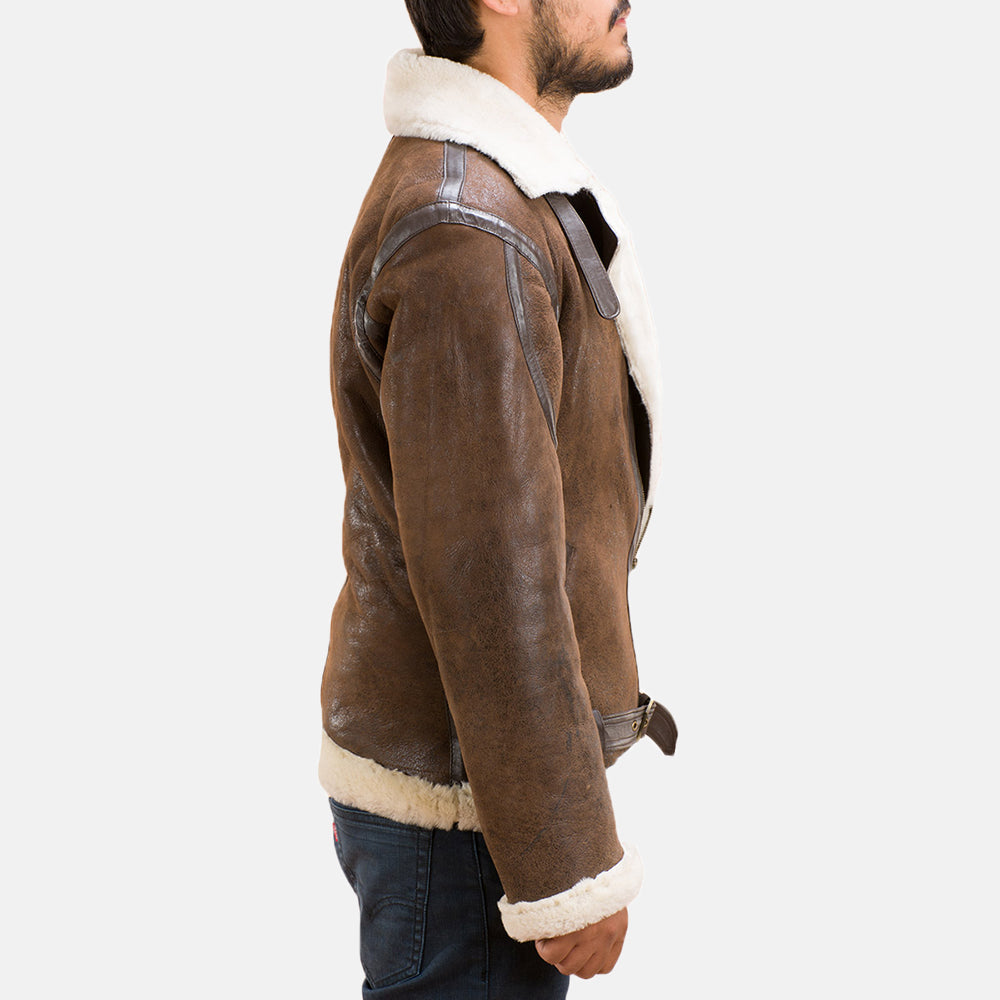 Ace Double Face Shearling Leather Jacket
