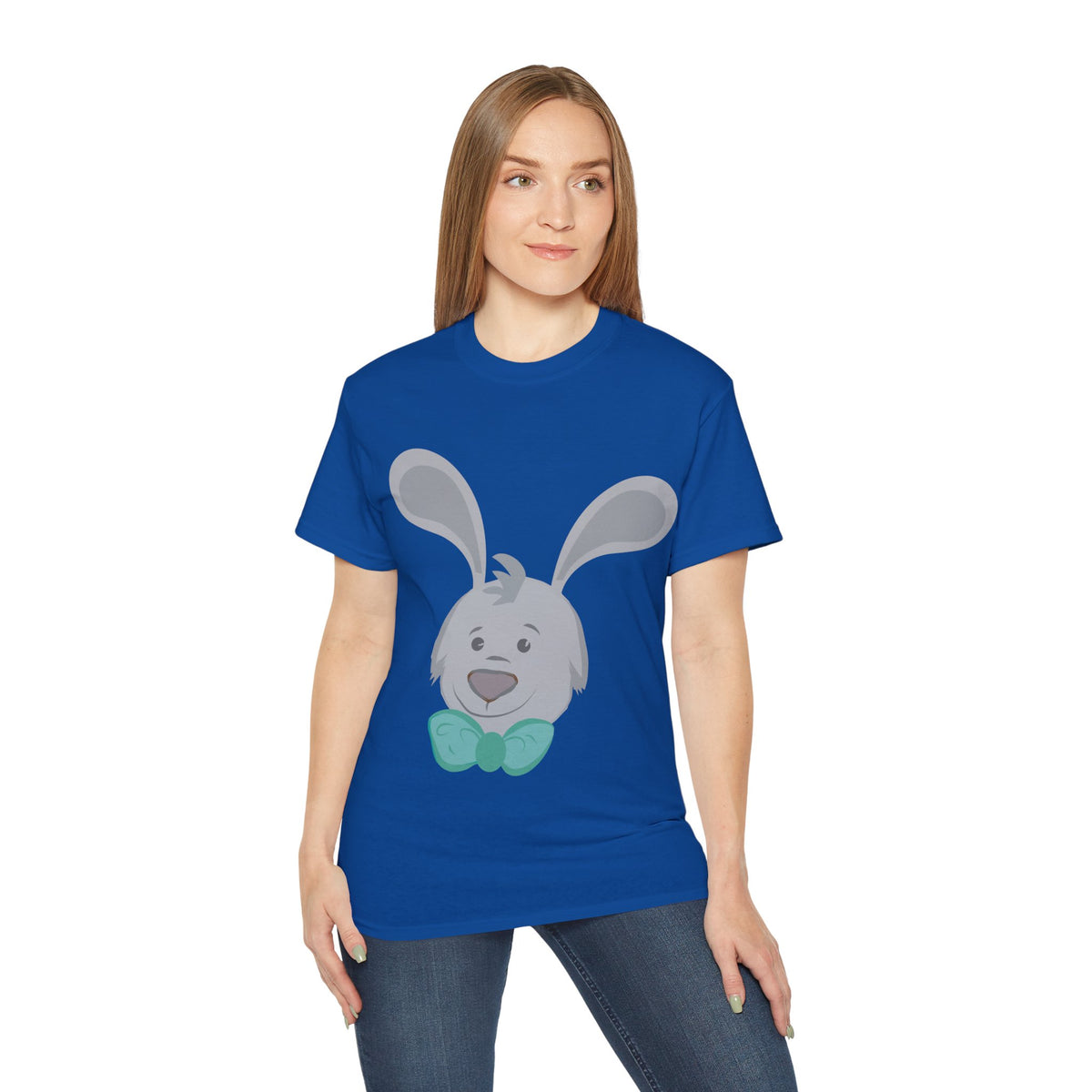 Rabbit Printed Women's Half Sleeve T-Shirt