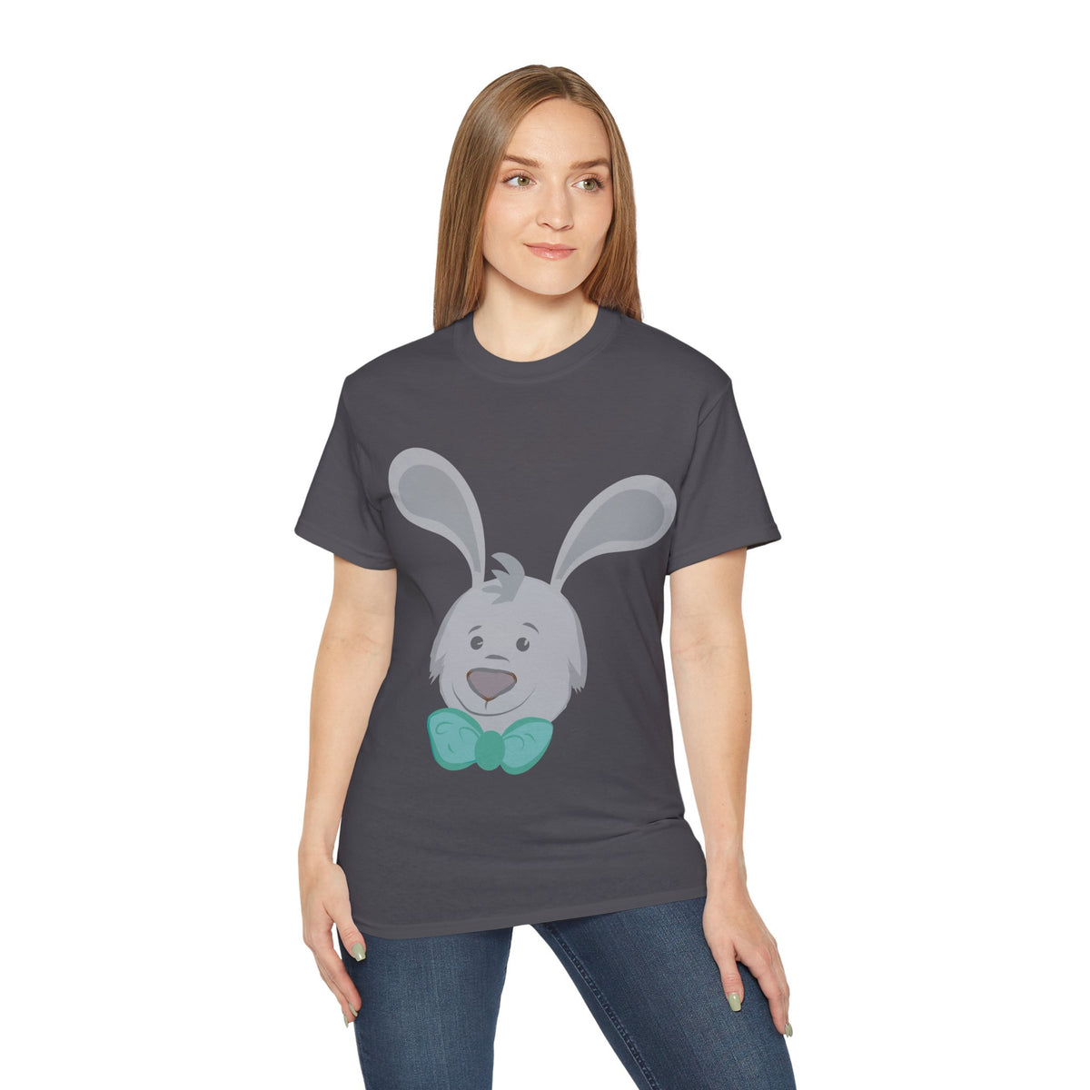 Rabbit Printed Women's Half Sleeve T-Shirt