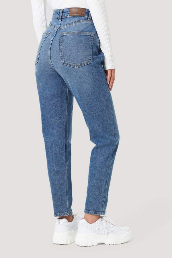 Womens Slim Fit Mid-Rise Clean Look Stretchable Jeans