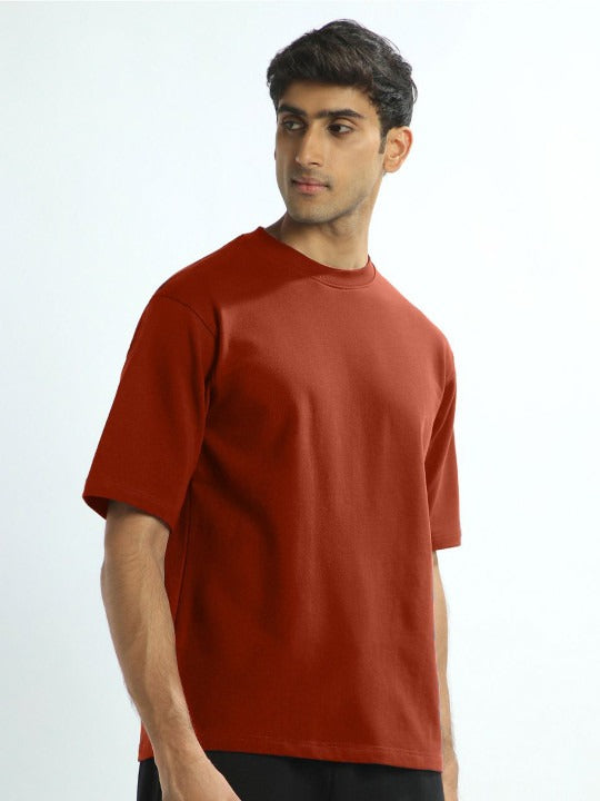 Oversized Drop Shoulder Cotton T-Shirt for Men in Pakistan | DENIMS