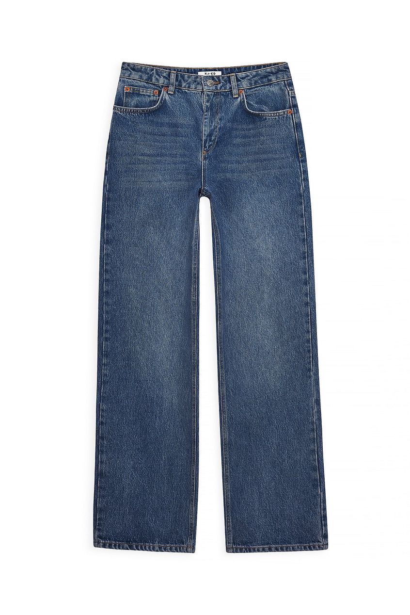 Women Mid Waist Straight Jeans – Classic Straight-Leg Denim for Daily Style in Pakistan | DENIMS