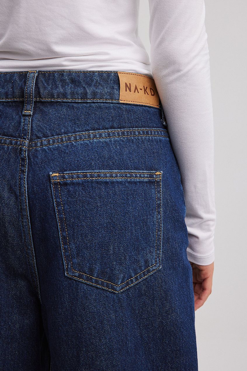 Women Loose Low Waist Long Jeans – Baggy Wide Leg Low-Rise Denim for Pakistan | DENIMS