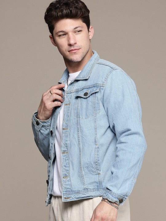 The Life Co. Pure Cotton Denim Jacket – Breathable Everyday Outerwear for Men in Pakistan | DENIMS