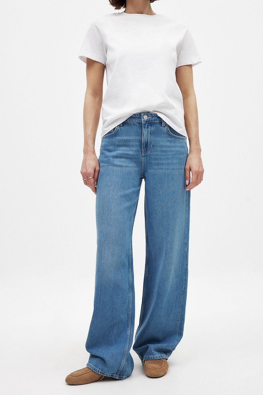 Women Mid Waist Soft Denim Jeans – Comfort Stretch, Everyday Pakistani Fit | DENIMS