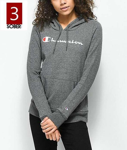 Sober Wear Fleece Cotton Pull Over Champion Hoodie For womens 891