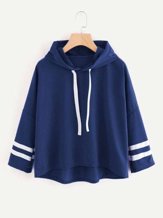 Stylish Crop Hoodie For Women