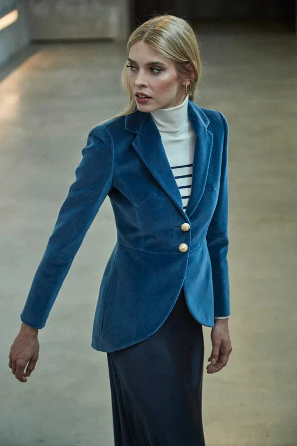 Ace Petroleum Velvet Blazer Pierre