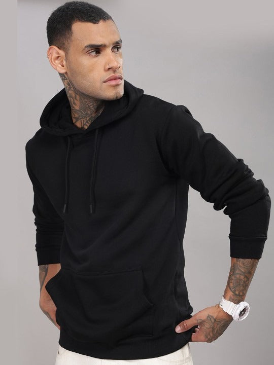 Men Hooded Pullover Sweatshirt – Comfortable Cotton Hoodie for Everyday Style in Pakistan | DENIMS