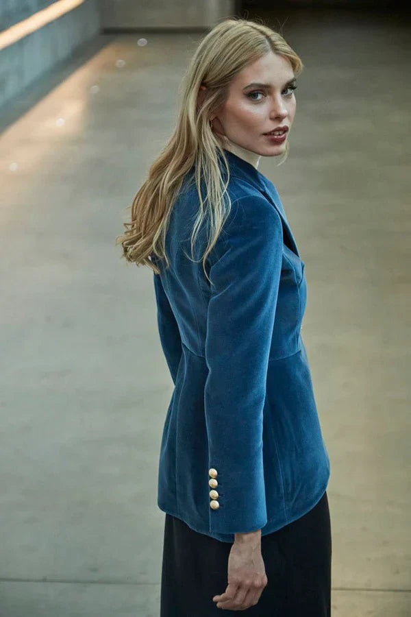 Ace Petroleum Velvet Blazer Pierre