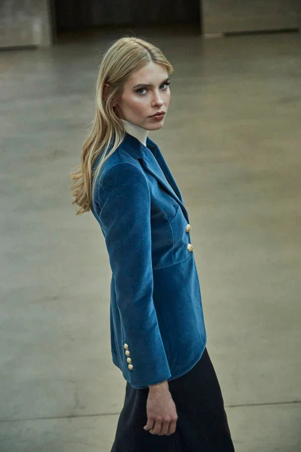 Ace Petroleum Velvet Blazer Pierre