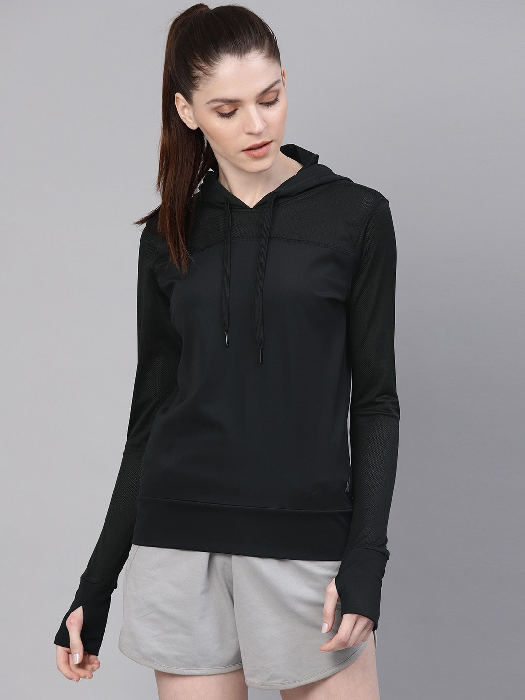 Hooded Raglan Sleeves Pure Cotton Pullover — Breathable Cotton Pullover with Raglan Sleeve | DENIMS Pakistan