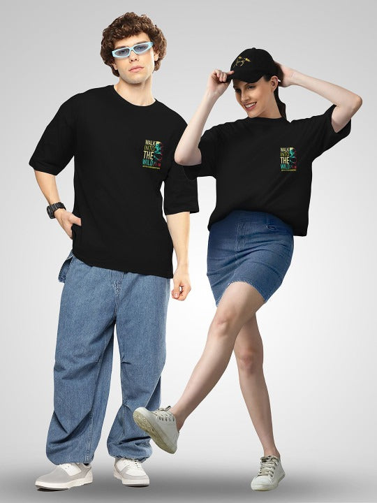 Unisex Twistform Twinny Zone Pack Of 2 SkullWild Printed Cotton Oversized T-Shirts – Trendy Streetwear in Pakistan | DENIMS