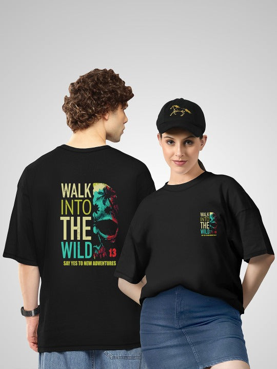 Unisex Twistform Twinny Zone Pack Of 2 SkullWild Printed Cotton Oversized T-Shirts – Trendy Streetwear in Pakistan | DENIMS