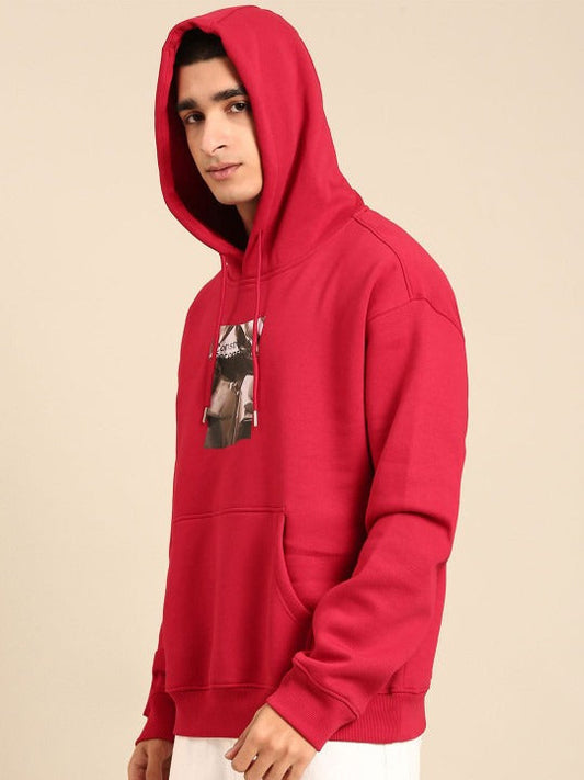 Men Printed Hooded Sweatshirt – Stylish Graphic Hoodie for Men in Pakistan