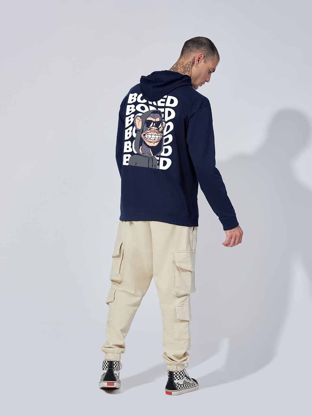 Graphic Printed Hooded Cotton Pullover Sweatshirt – Stylish Long Sleeves Hoodie for Men in Pakistan | DENIMS