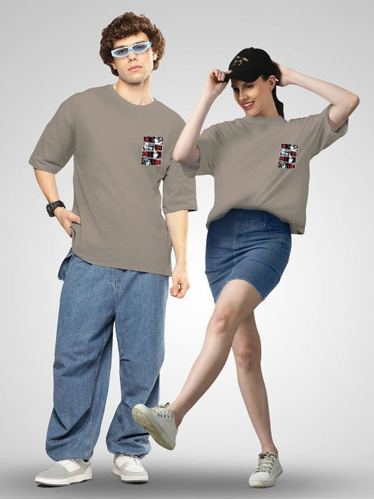 Unisex Twistform Twinny Zone Pack of 2 Anime4 Printed Cotton Oversized T-Shirts – Trendy Anime Graphic Tees in Pakistan | DENIMS
