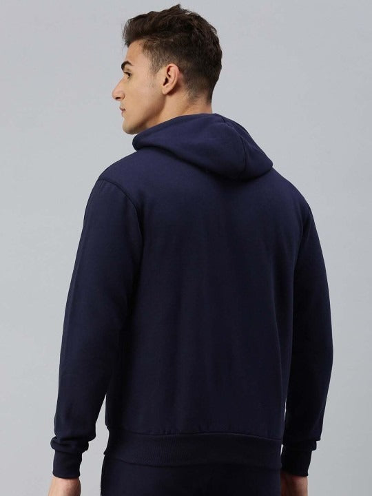 Men Hooded Front-Open Therma-Fit Sweatshirt – Warm Winter Zipper Hoodie for Men in Pakistan | DENIMS