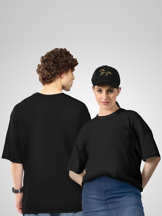 Unisex Twistform Twinny Zone Pack of 2 Solid Cotton Oversized T-Shirts – Premium Unisex Streetwear in Pakistan | DENIMS