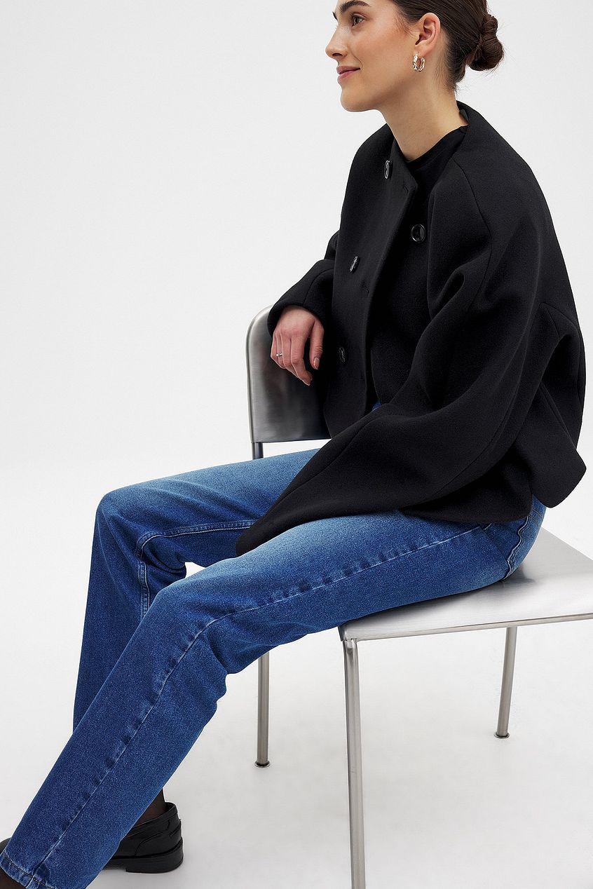 Women Straight High Waist Jeans – High-Rise Straight Leg Denim for Everyday Pakistan | DENIMS