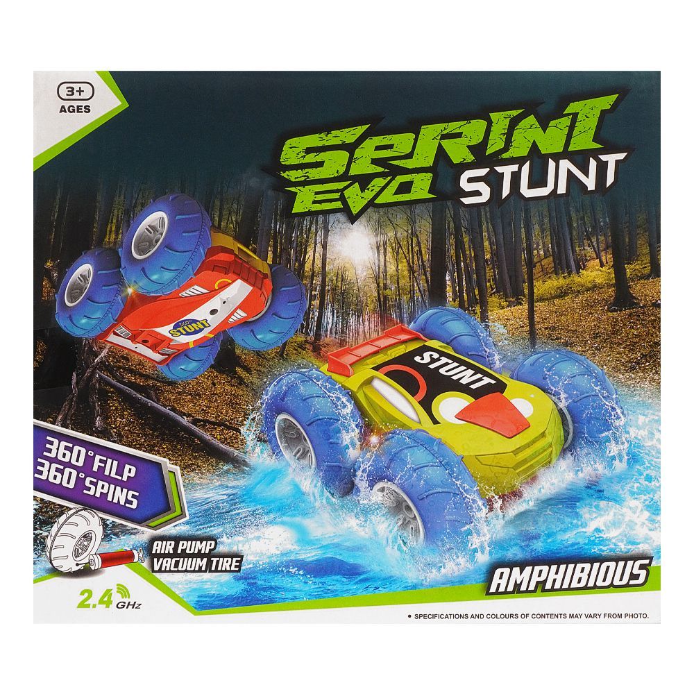 Toys Remote Control Super Walker 2-Sided Stunt W/Light, For 3+ Years