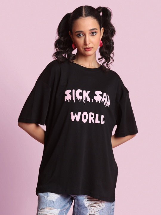 Men Typography Printed Round Neck Cotton T-shirt – Trendy Casual Wear in Pakistan | DENIMS