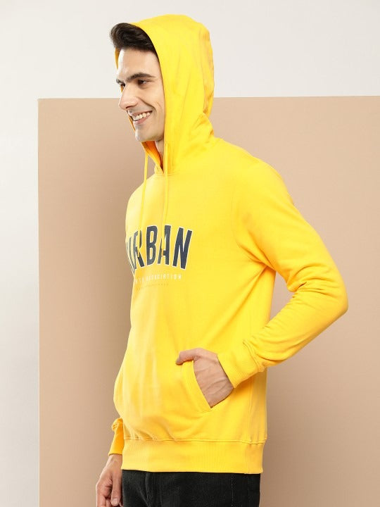 Pure Cotton Typography Printed Hooded Sweatshirt – Stylish Hoodie for Men in Pakistan | DENIMS