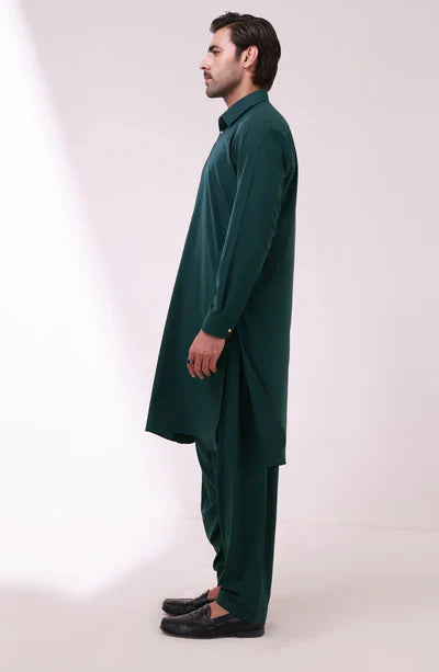 Men's Trendy Teal Green Shalwar Suit