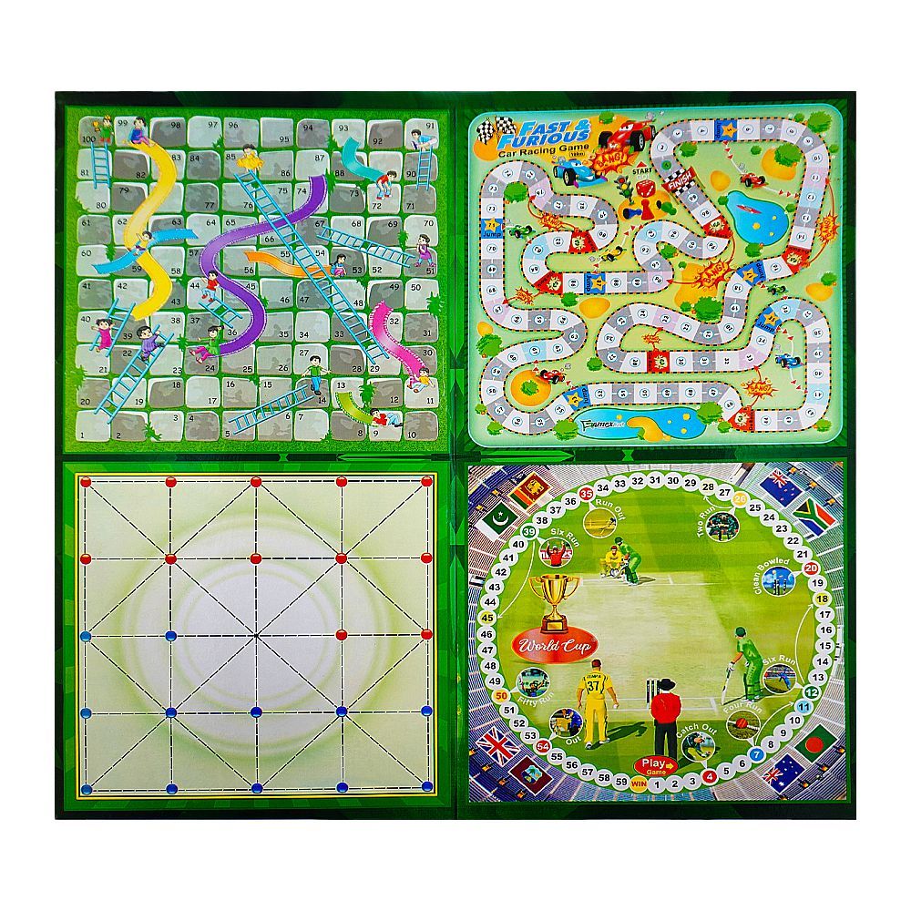 Wooden Ludo & Multiple Games