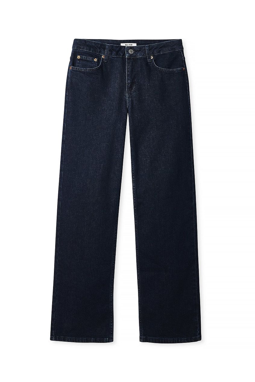 Women Mid Waist Slim Straight Denim – Slim Straight Mid-Rise Jeans for Pakistani Women | DENIMS