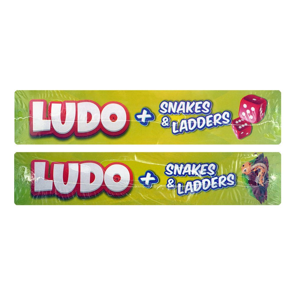 2-In-1 Ludo & Snakes N Ladders, For 4+ Years