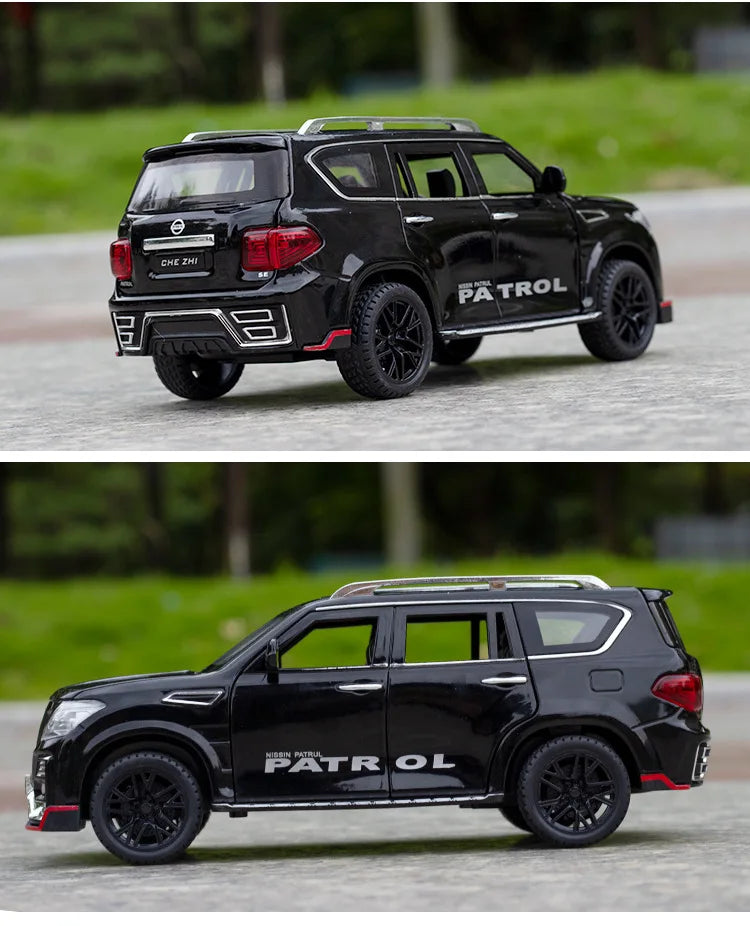 1:24 Nissan Patrol Alloy Car Model Diecasts Metal Toy | Showpiece Car